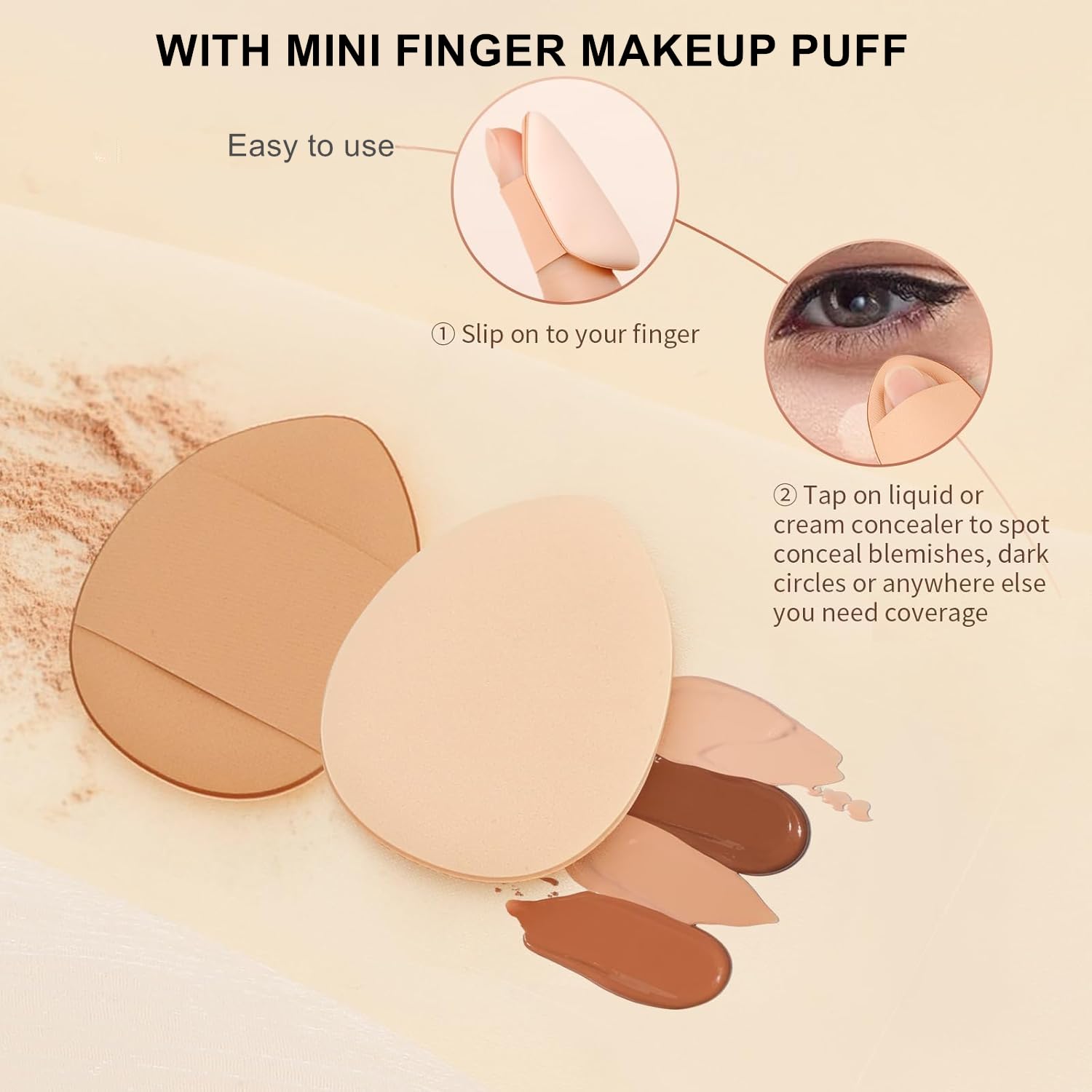 Mirmogo corrector CC uso diario, cómodo y fácil de difuminar.