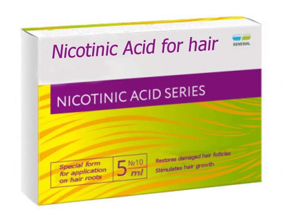 Mirolla ácido nicotínico frasco: promueve microcirculación y brillo en el cabello