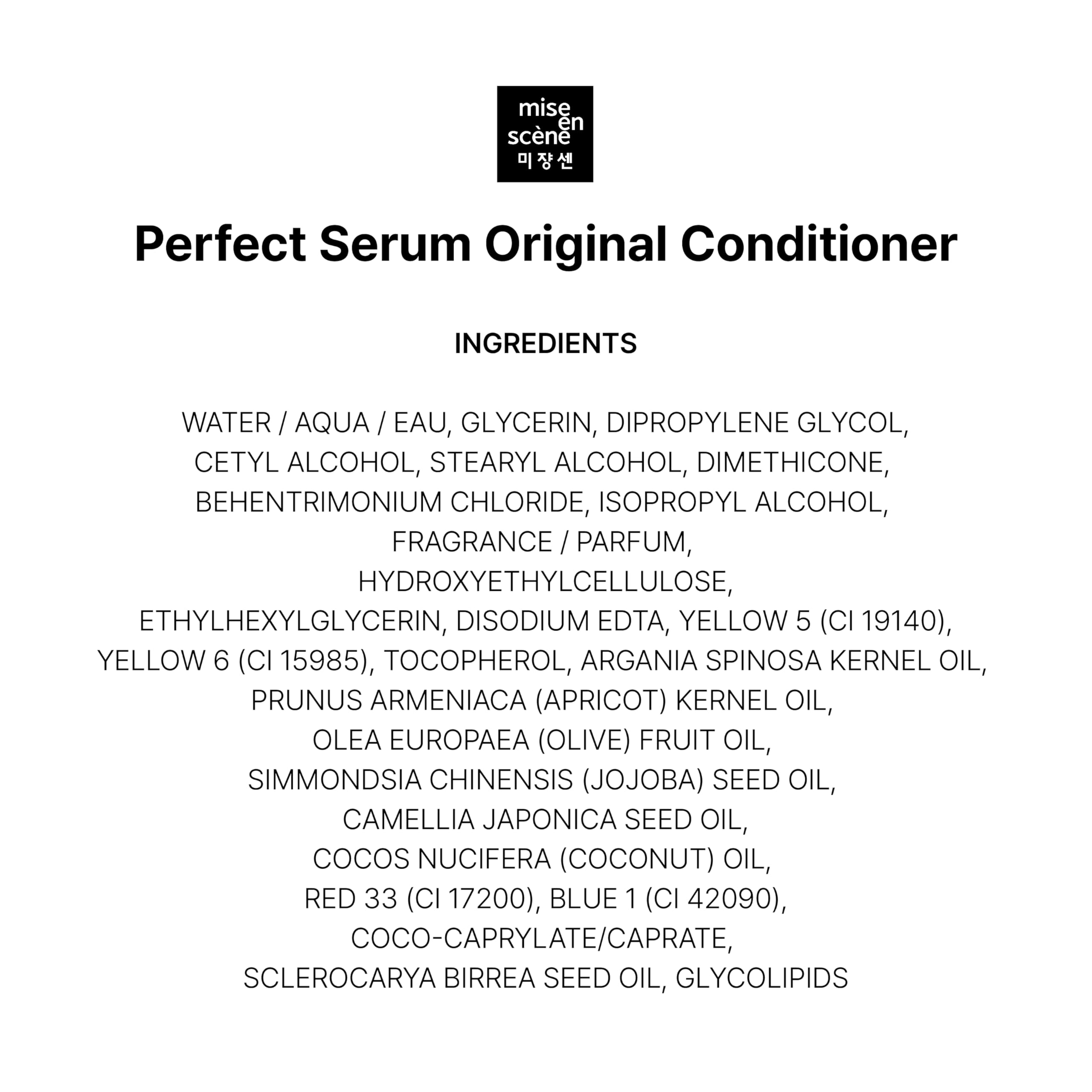Empaque elegante de Mise En Scene y diseño premium