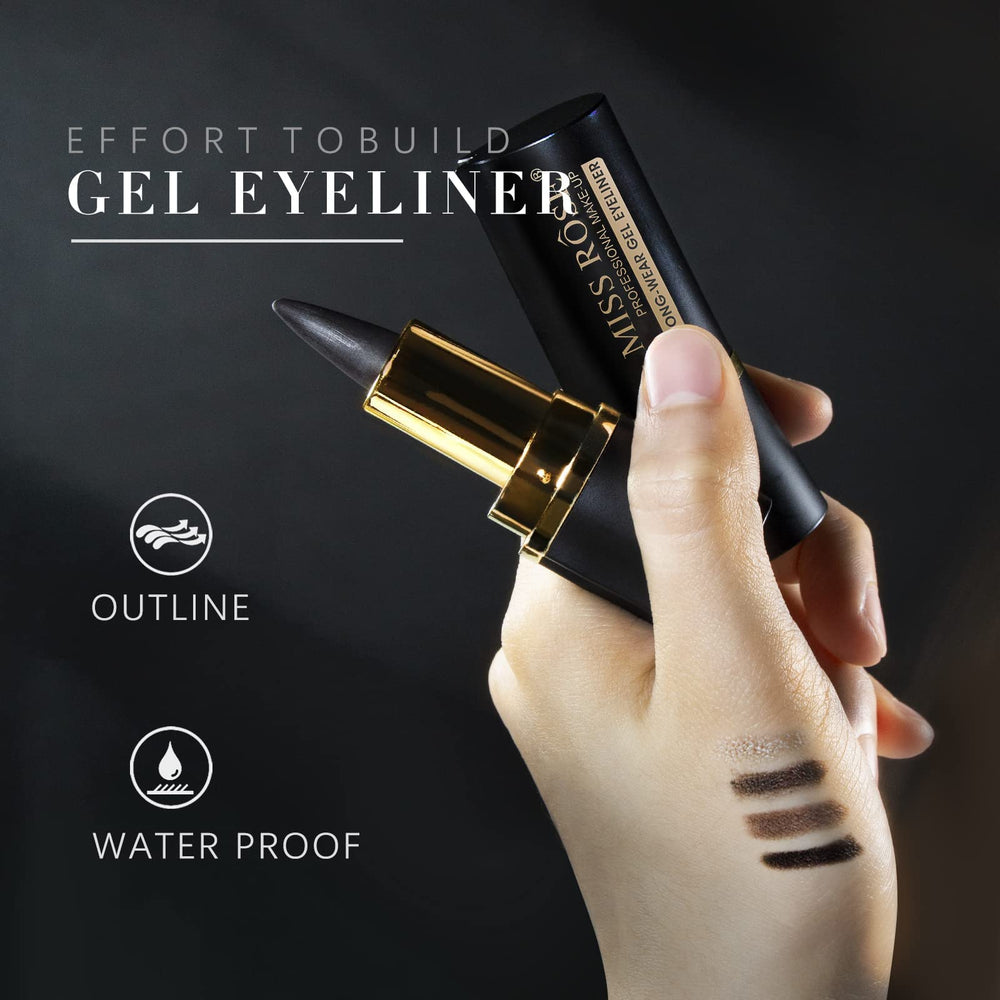 Miss Rose Gel Eyeliner: se retira fácilmente con desmaquillante