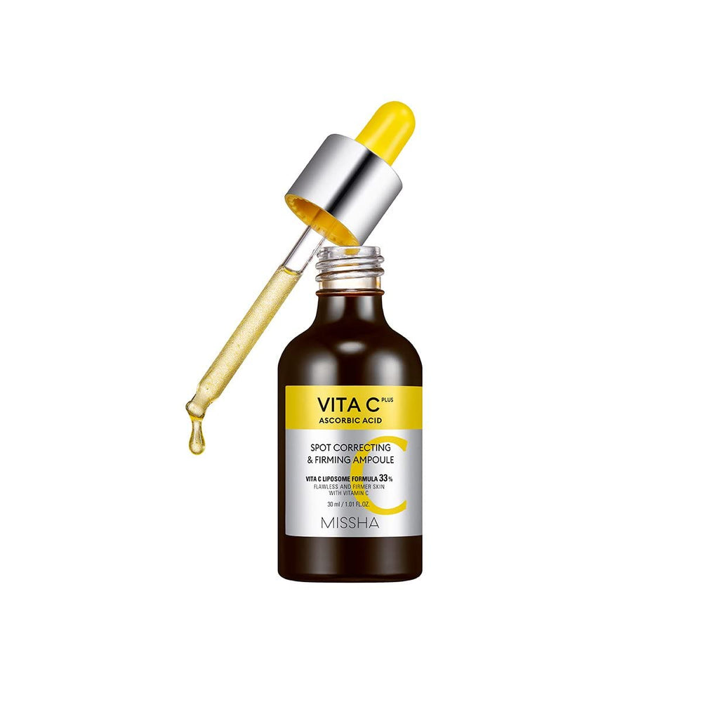 Missha Vita C Plus Ampoule, botella dosis para corregir manchas y aportar luminosidad
