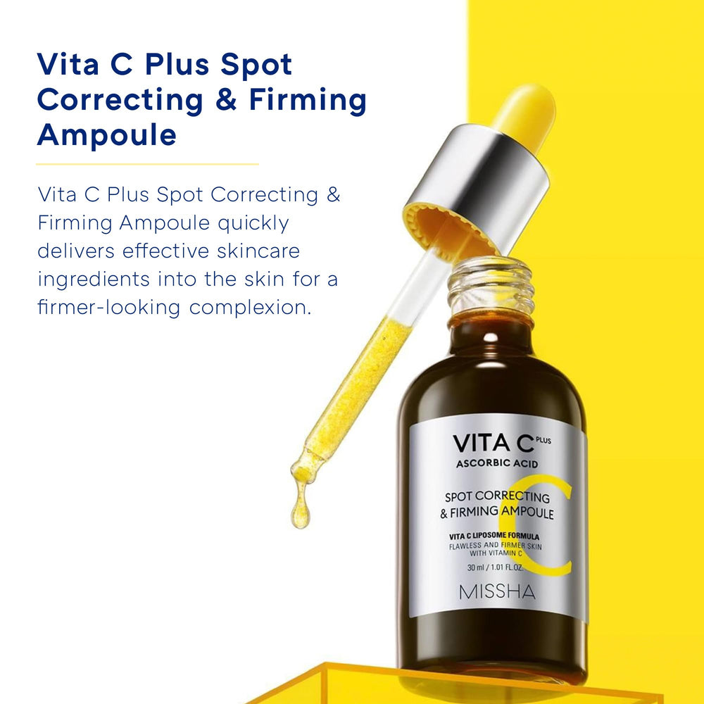 Missha Vita C Plus Ampoule, liposomas para absorción profunda de vitamina C