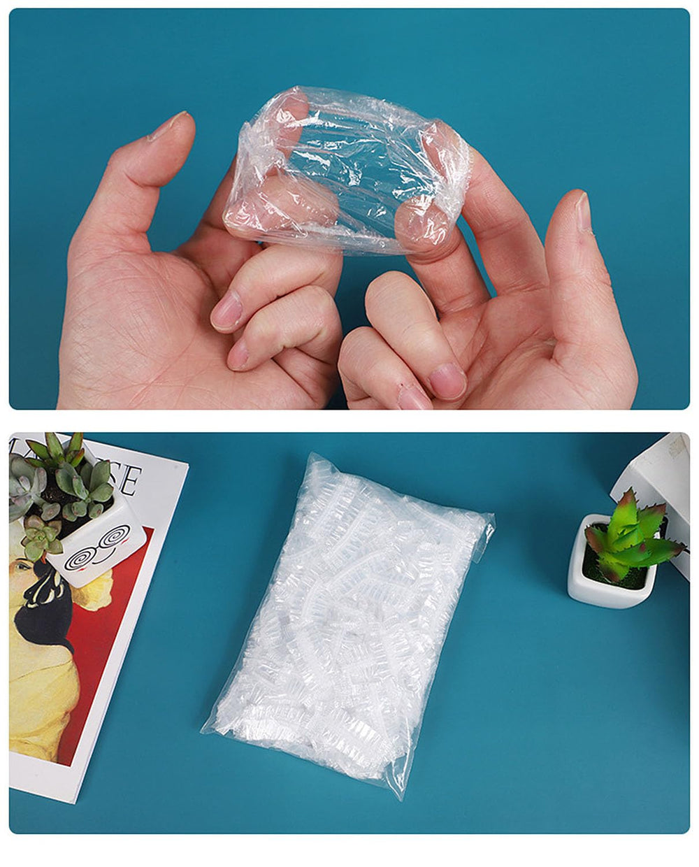 MISSJOJIAY cubiertas para orejas desechables utiles en natacion y baño