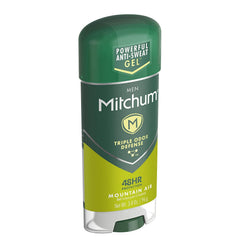 Aplicación suave de Mitchum Aire de Montaña en axila