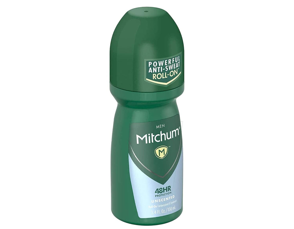 Mitchum roll-on in action with even underarm coverage