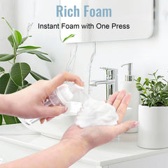 Mkobon dispensador de espuma 60 ml entrega espuma cremosa.