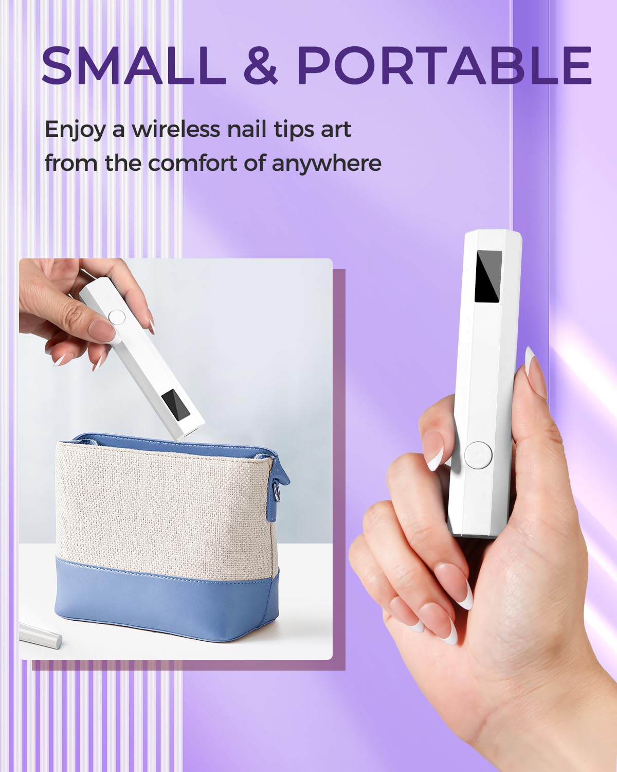 mlogiroa Consejos de uso para optimizar el curado de uñas.