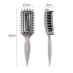 MMBVSZ Candybrush funciona en cabello mojado o seco sin tirar.