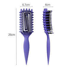 MMBVSZ cepillo para rizos versátil: ideal para deshacer nudos y definir estilo