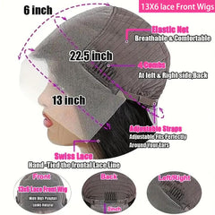 MMFZPHEIR 13x6 HD lace front for seamless scalp look