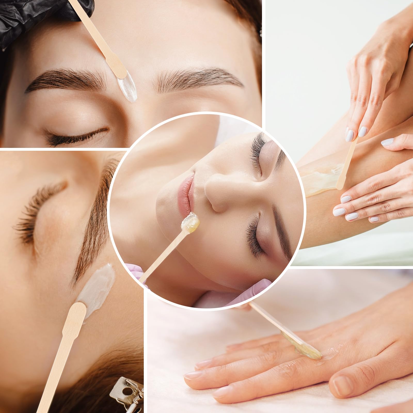 MMonDod herramientas de uso único para cejas, labios y nariz.