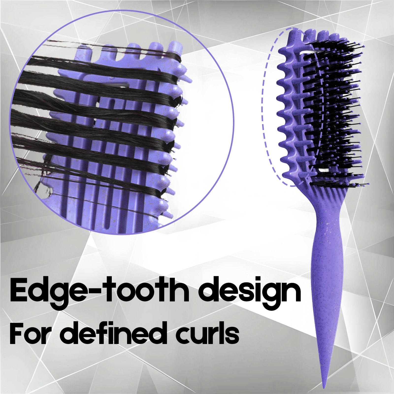MMBVSZ Candybrush: cepillo ventilado ligero que desliza sin enganchar.