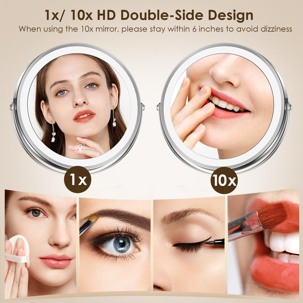 MNIENT miroir avec rotation 360° pour ajustement facile