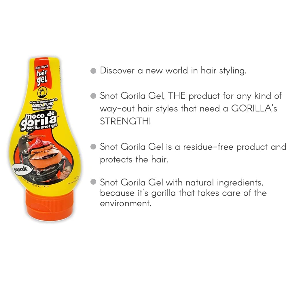 Gorilla Snot Gel, versátil para looks diarios y estilos atrevidos