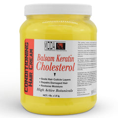 MODA Cholesterol crème capillaire: texture riche et nourrissante pour cheveux secs