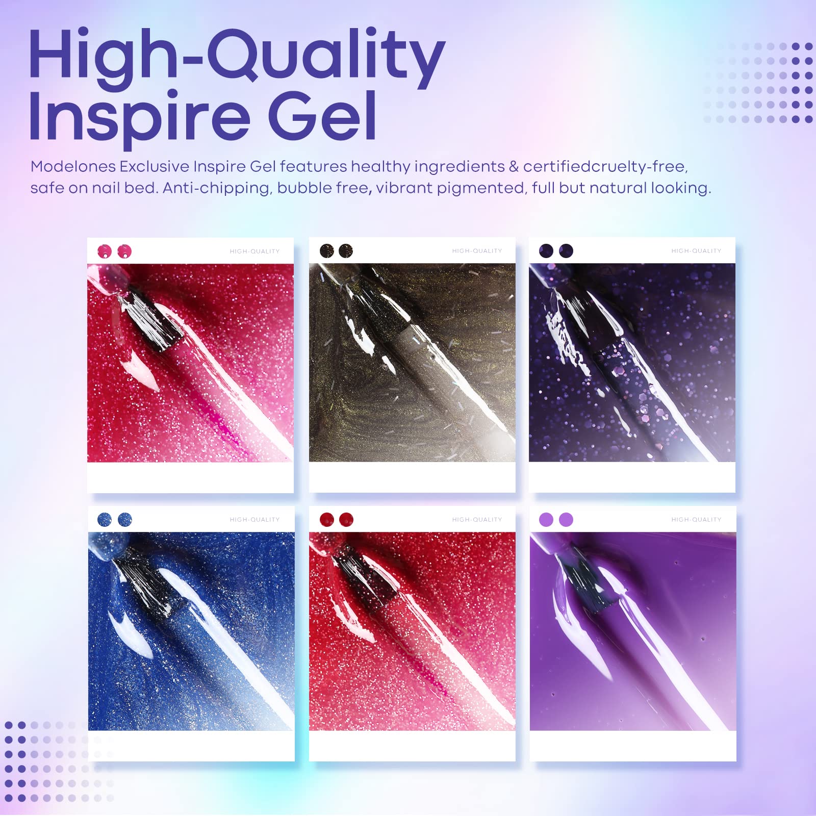 Modelones Mood Gel Uñas: aplicación suave para manicura duradera en casa.