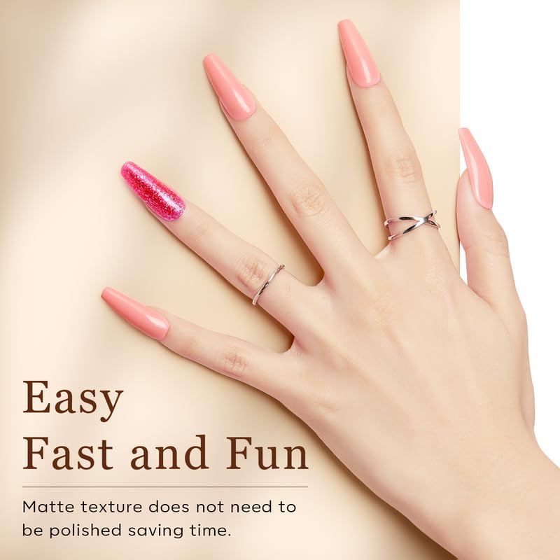 Modelones break resistant nail tips providing durable wear between manicures
