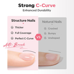 Modelones Builder Nail Gel pincel-9mm liner para detalles precisos y arte 3D