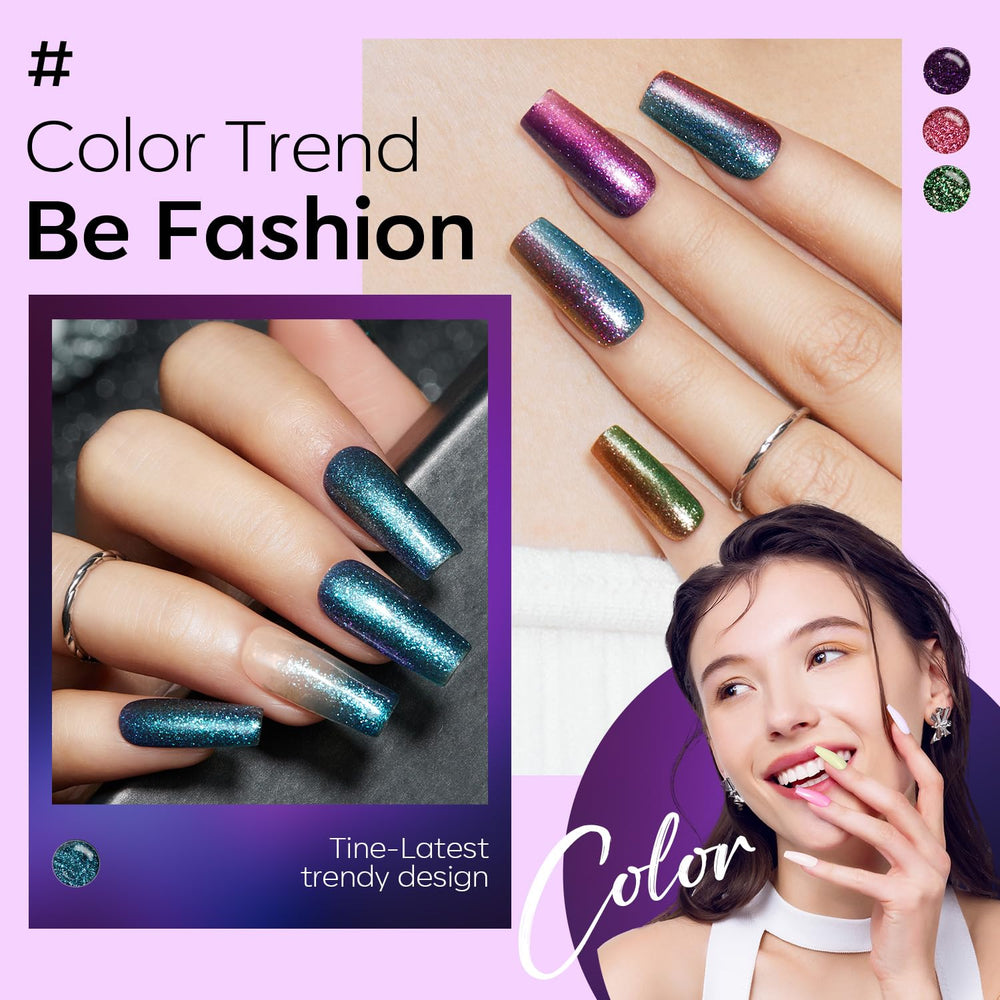 Brillos púrpura para diseños creativos y elegantes.