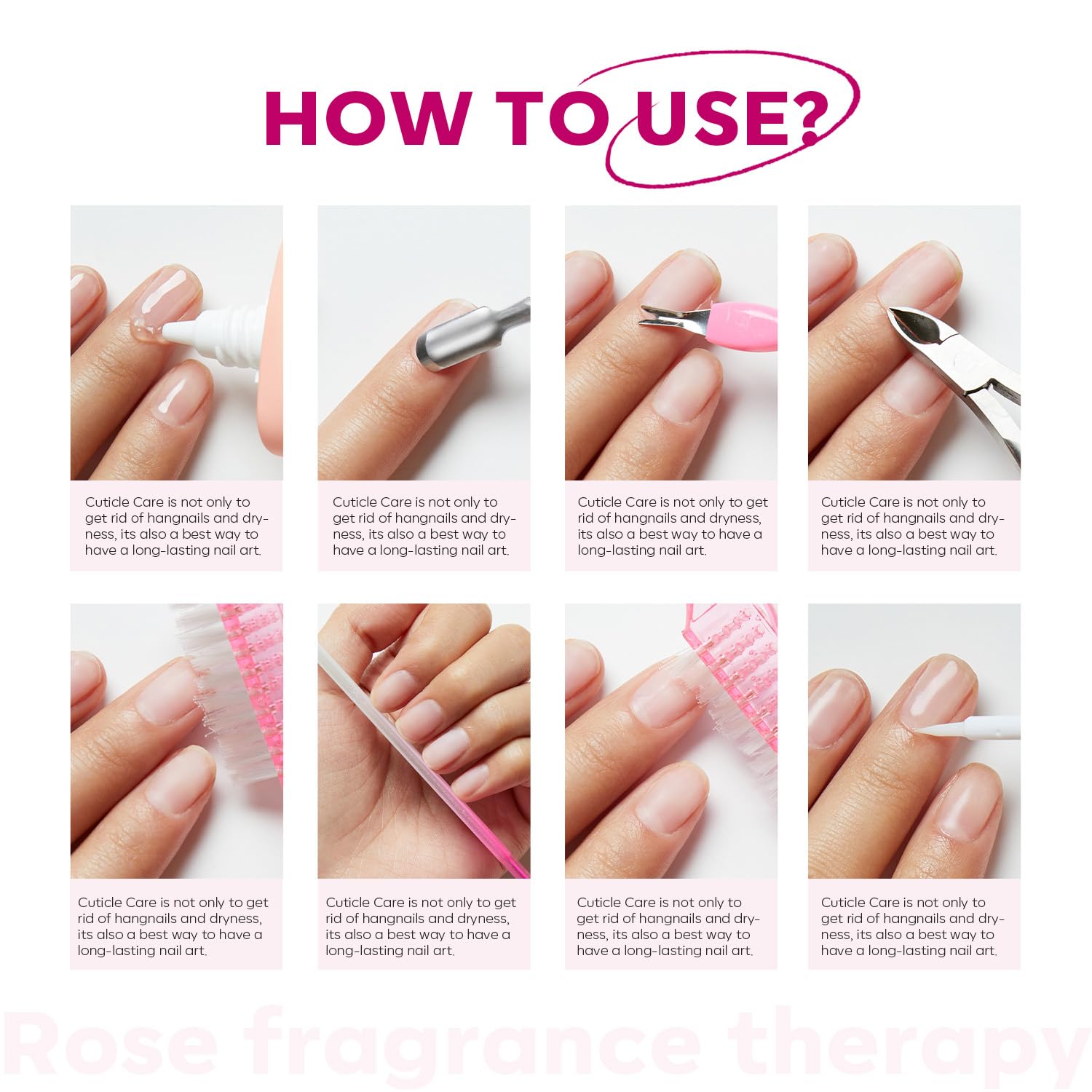 Modelones application process demonstrates fast-acting cream absorption