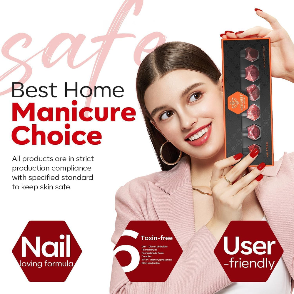 Modelones nail lacquer set is an ideal gift for special occasions.