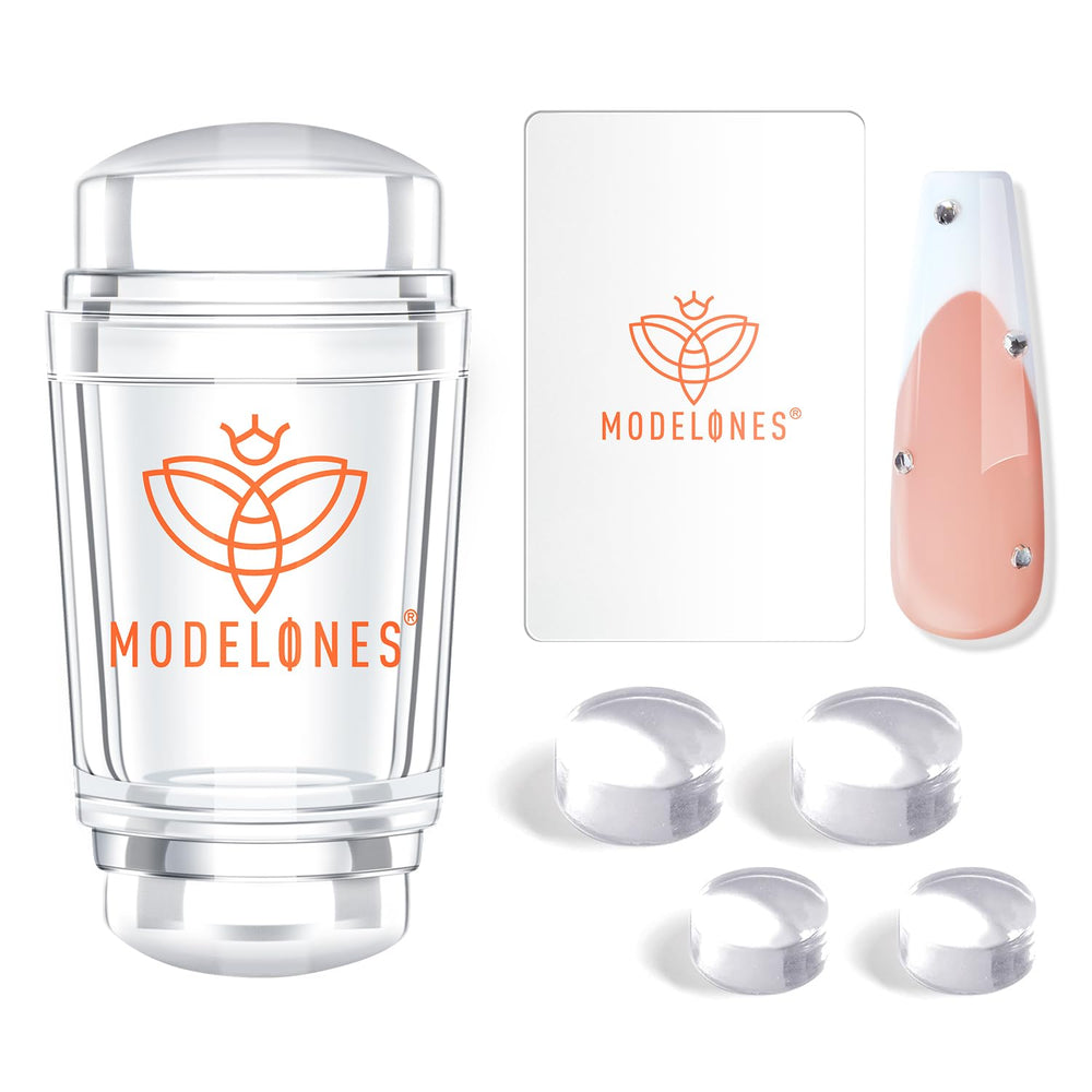 Modelones kit frances de 6 piezas para manicura precisa y profesional.