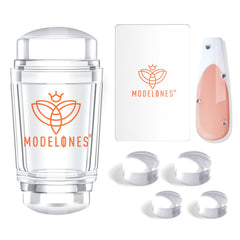 Modelones kit frances de 6 piezas para manicura precisa y profesional.