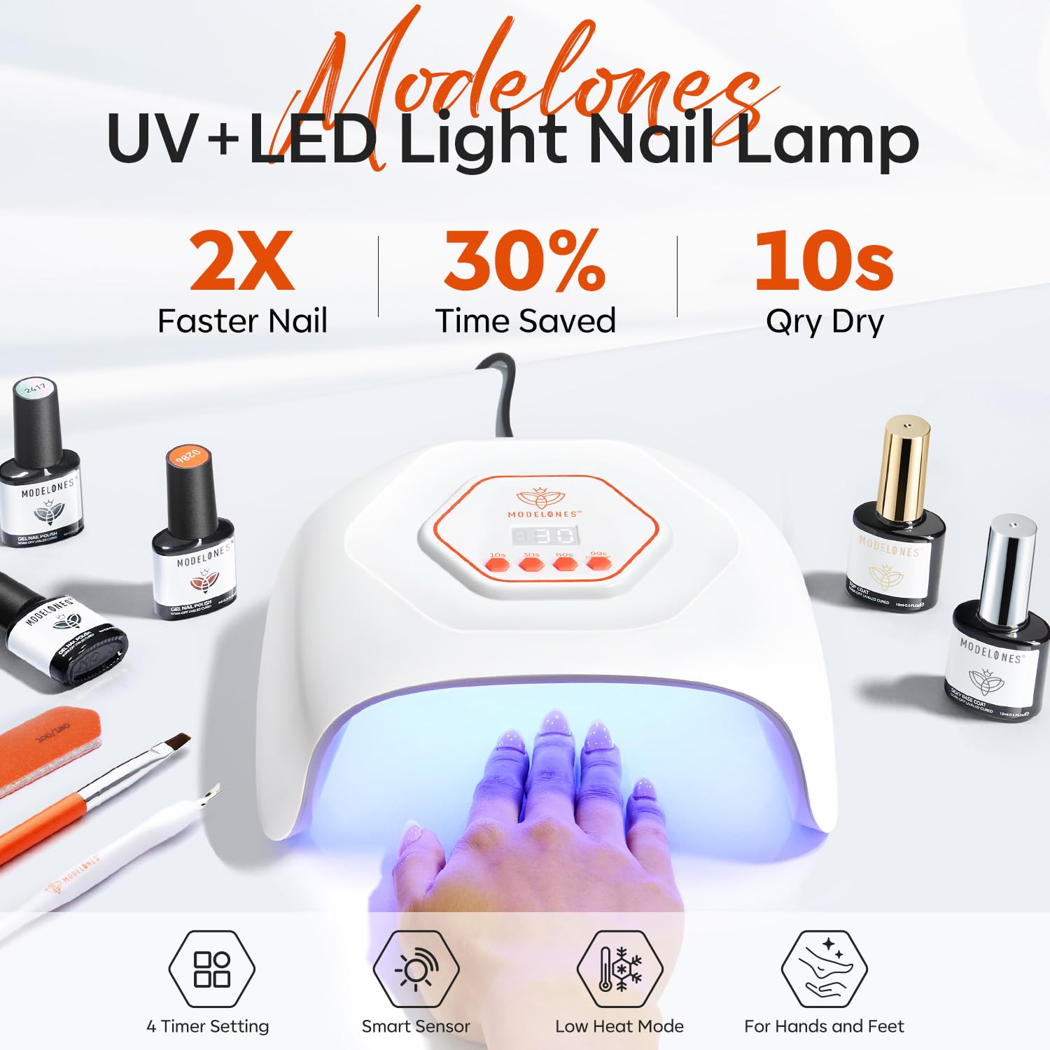 Sensor automatico de Modelones lampara UV-LED al ingresar la mano