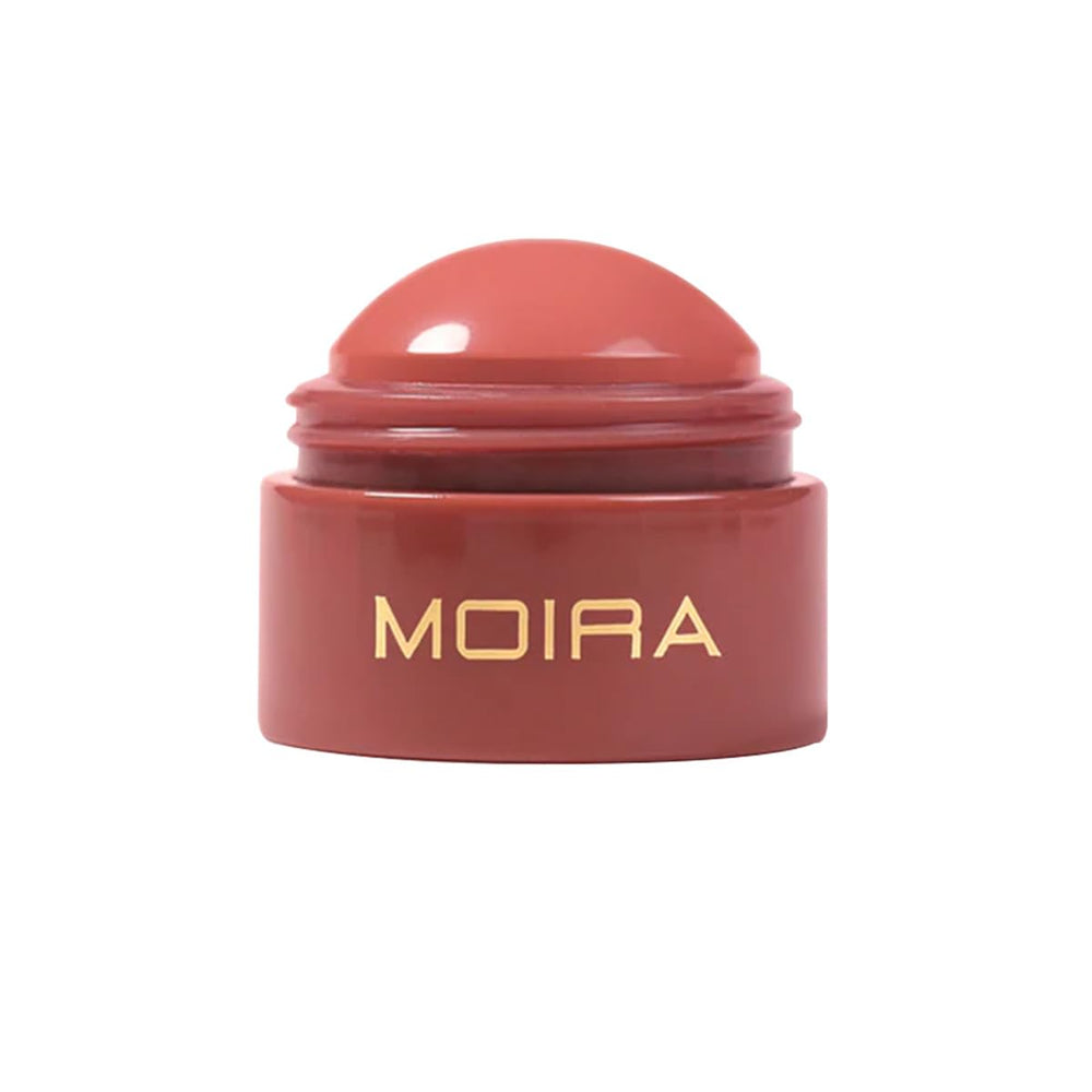 Moira Soft Blush Balm, aplicación suave para color natural.