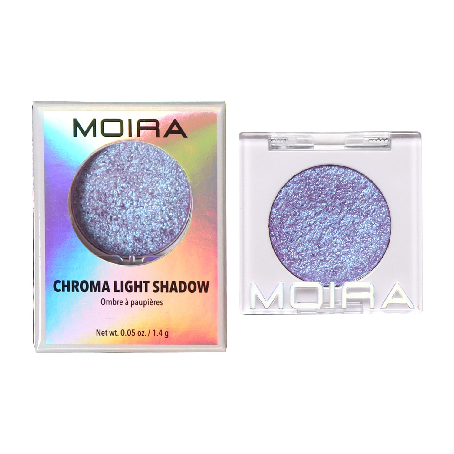 Moira Chroma Light Shadow Lilac Love, acabado metalizado de alto pigmento