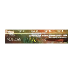 Moira Supernova Delineador de Gel Multicromático 005 Flare, acabado impermeable para estilos duraderos