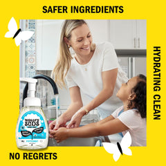 Pack-of-3 Molly's Suds Foaming Hand Soap on display in a bathroom or kitchen.