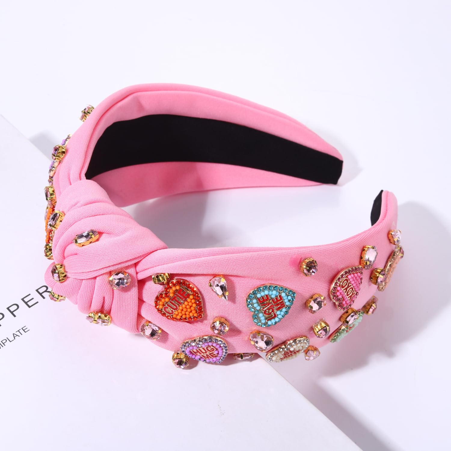 MOLOCH diadema rosa para mujeres, mantiene el cabello en su lugar sin resbalar.
