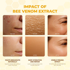 MONIER crema veneno de abeja, ingredientes botánicos, nutrición profunda para la piel.