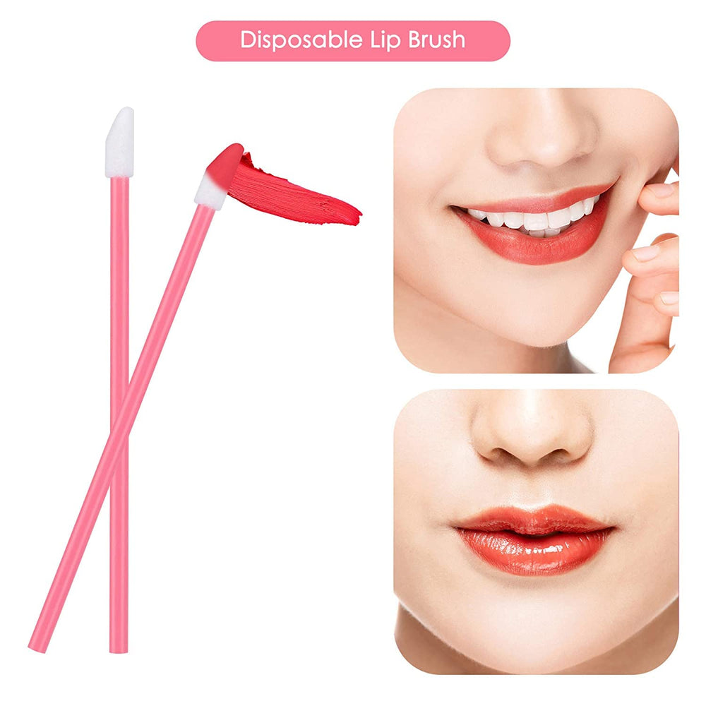 Mooerca aplicadores labiales desechables, compactos para bolsos y viajes.
