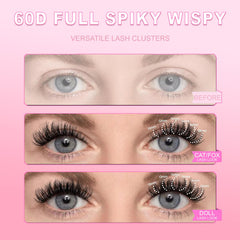 Moonkali waterproof lash bond and seal for durable wear.