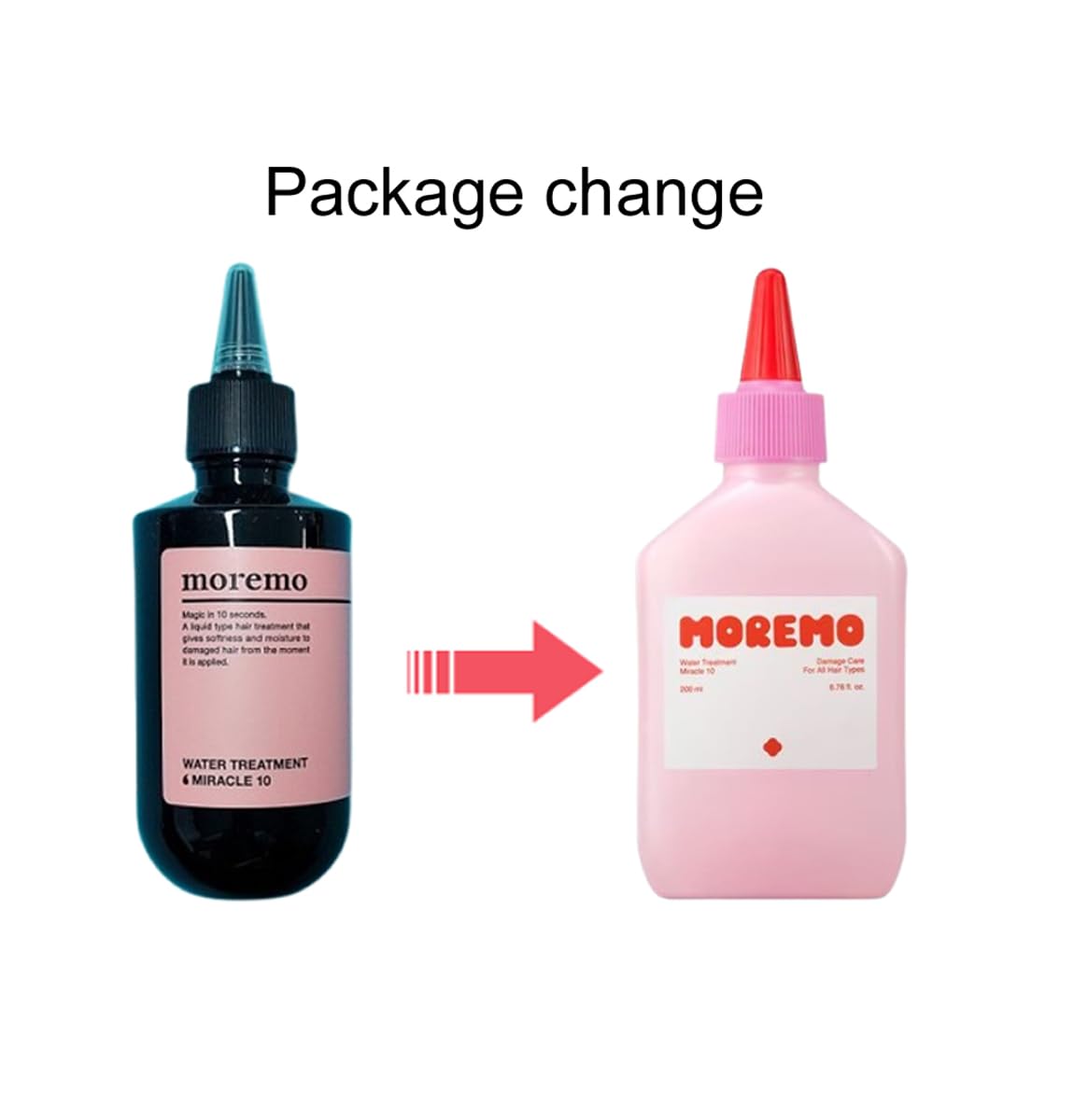 MOREMO Tratamiento de Agua Milagro: ideal para cabello dañado que busca suavidad.
