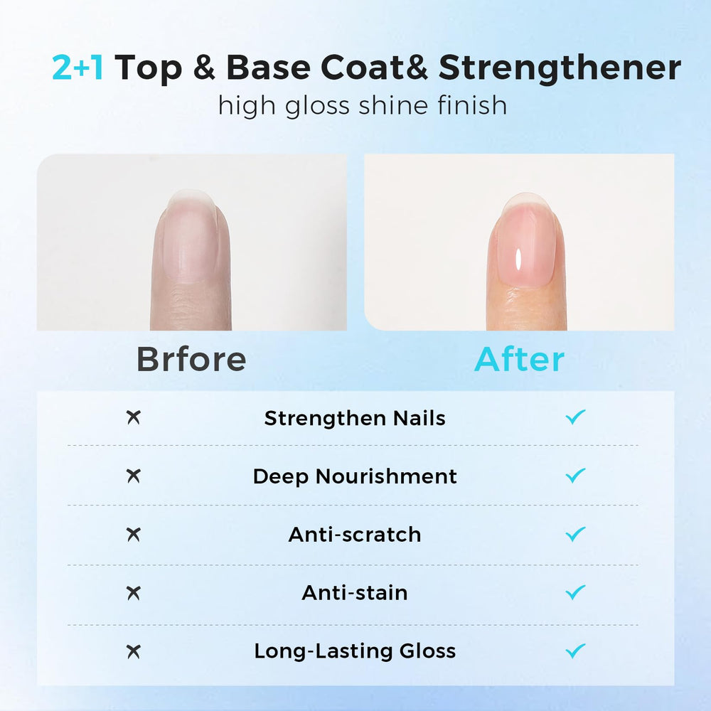 Morovan Base Coat: aplicación rápida para uñas listas en minutos.