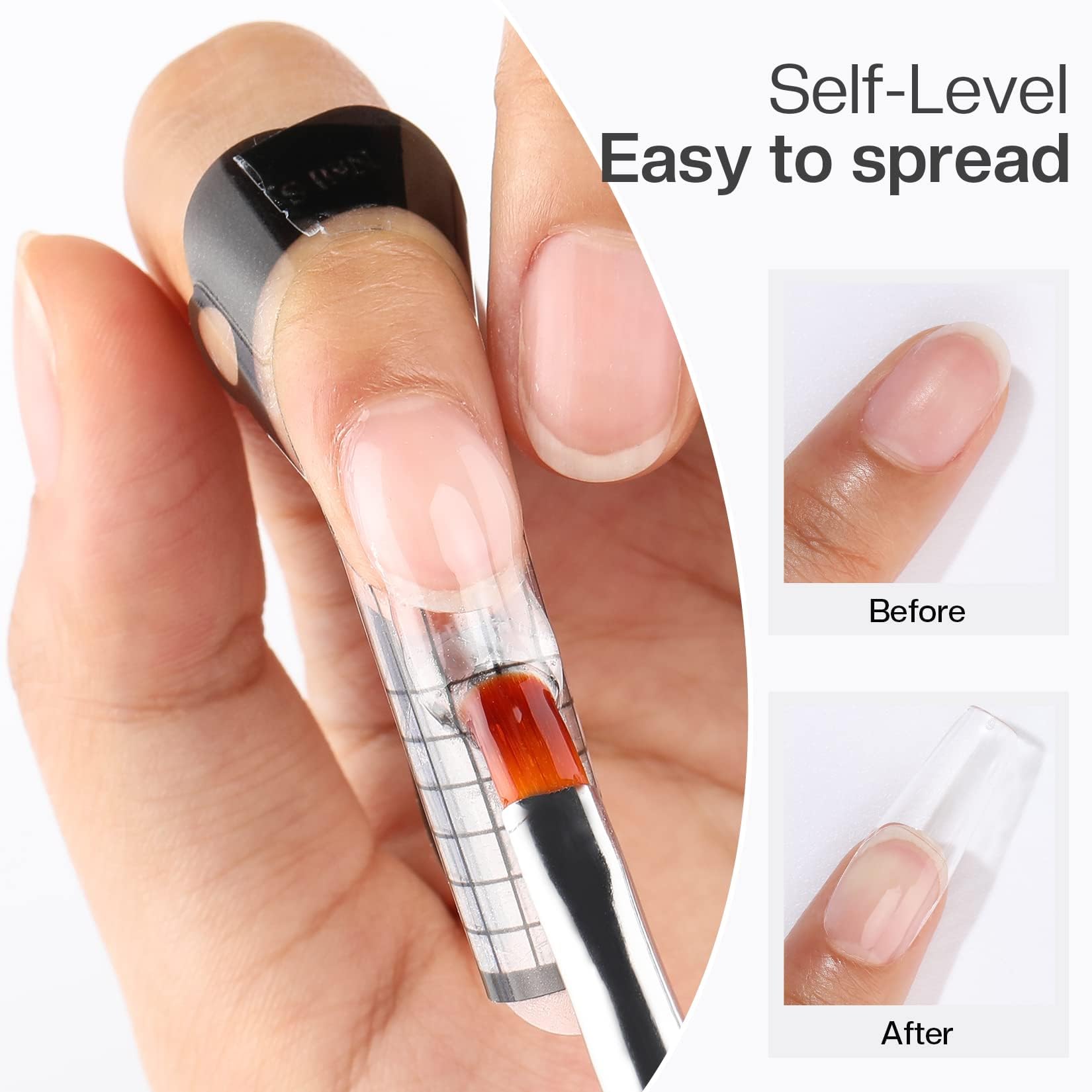 Morovan-durabilidad-bajo-olor: gel con bajo olor para uñas más confort.