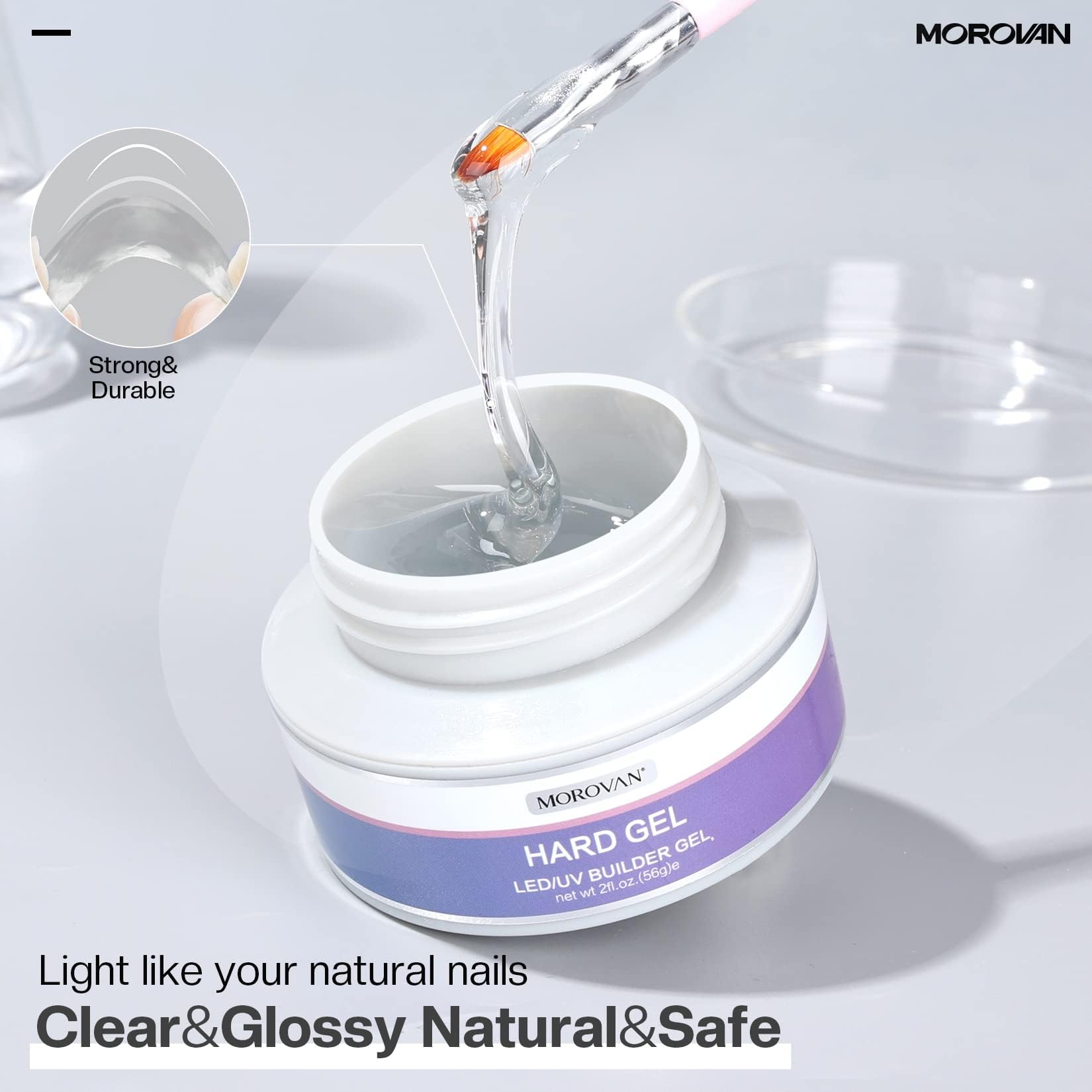 Morovan-formas-uñas-extensiones: formas para crear extensiones con estructura uniforme.