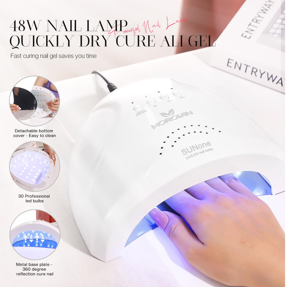 Morovan polygel, gels couleur pure pour designs variés au quotidien.