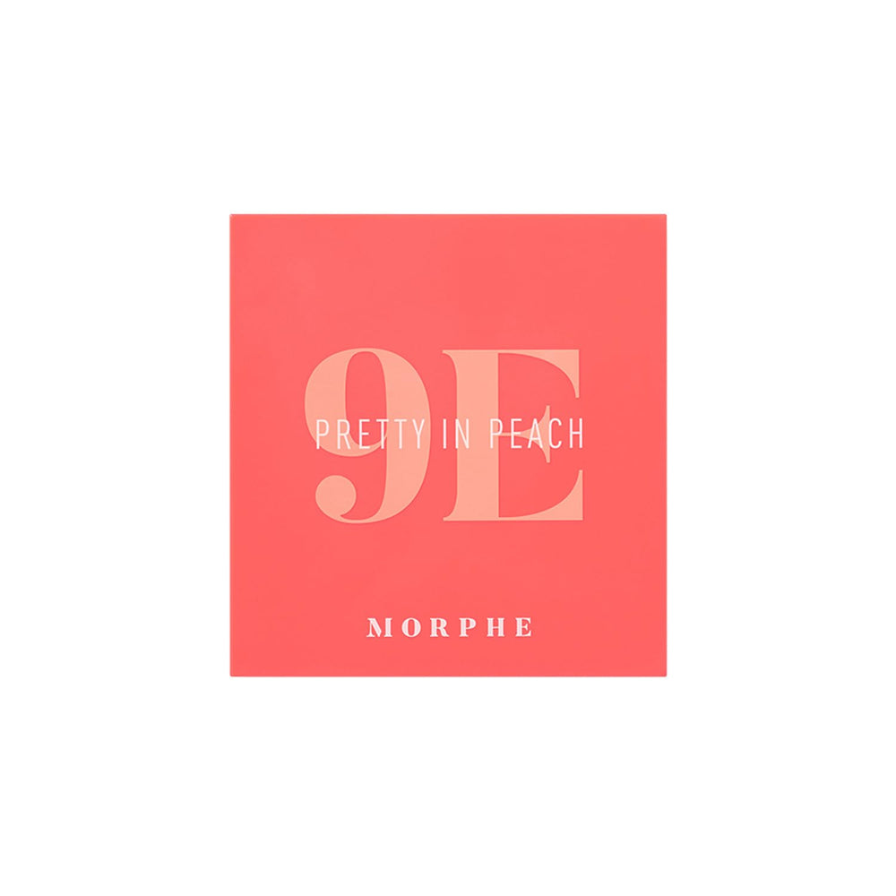 MORPHE 9E Pretty in Peach: uso diario o nocturno para looks de color versátiles.