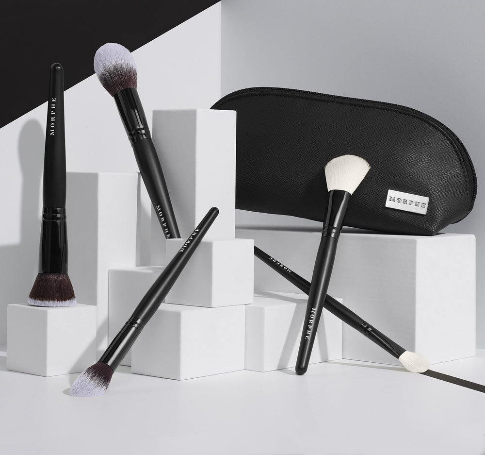 MORPHE Face The Beat: estuche porta brochas para viajar con orden