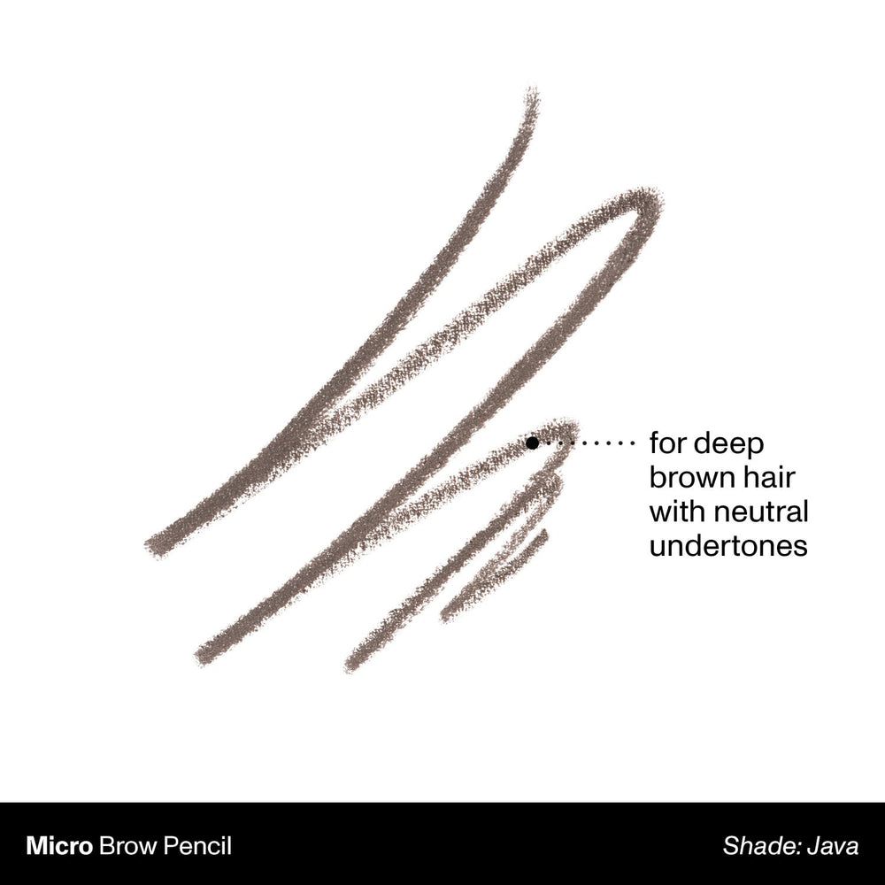 Extremo doble MORPHE para cejas naturales con dos tonos