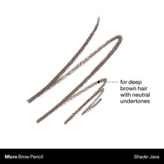 Extremo doble MORPHE para cejas naturales con dos tonos