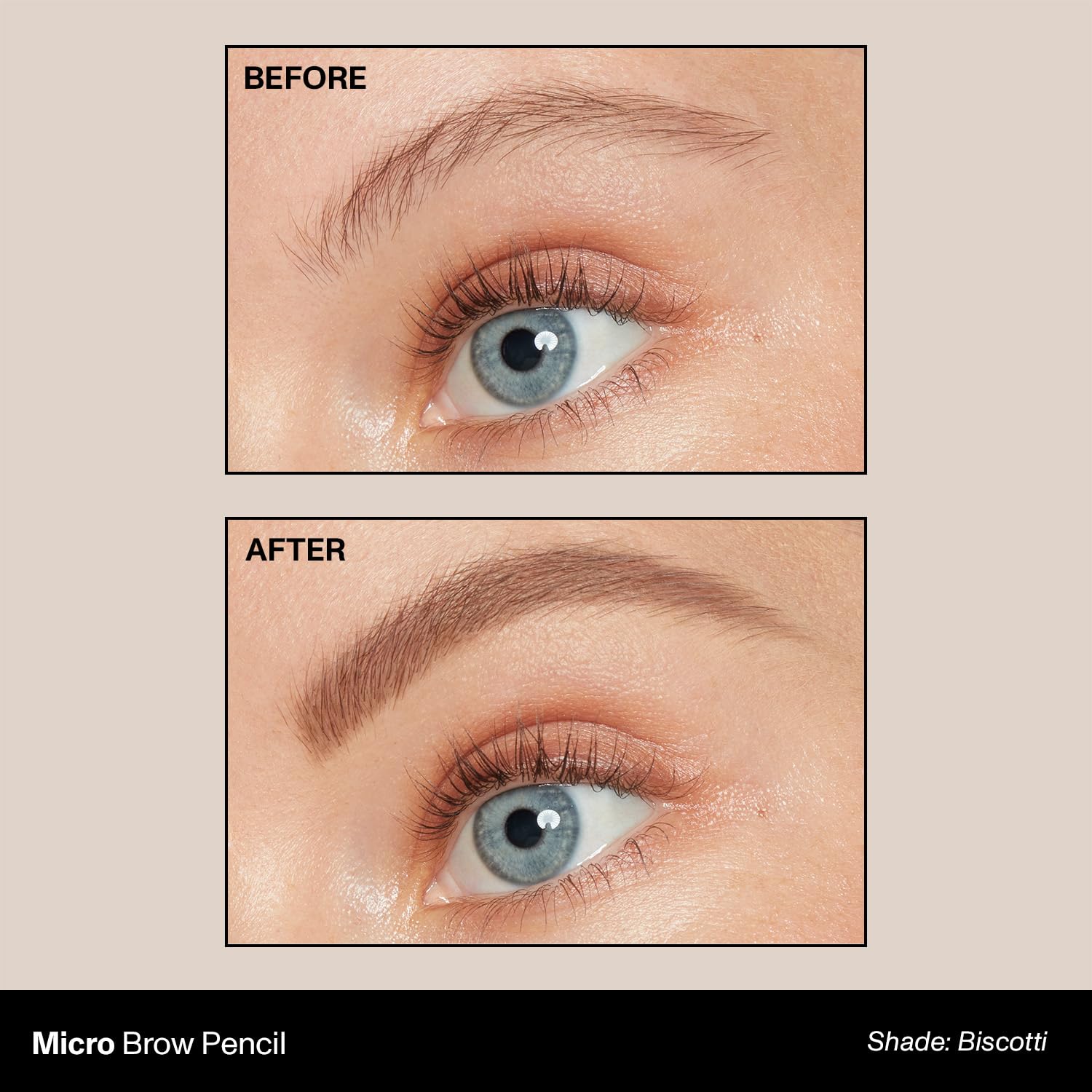 MORPHE Brow pencil spoolie blends and shapes brows for natural look