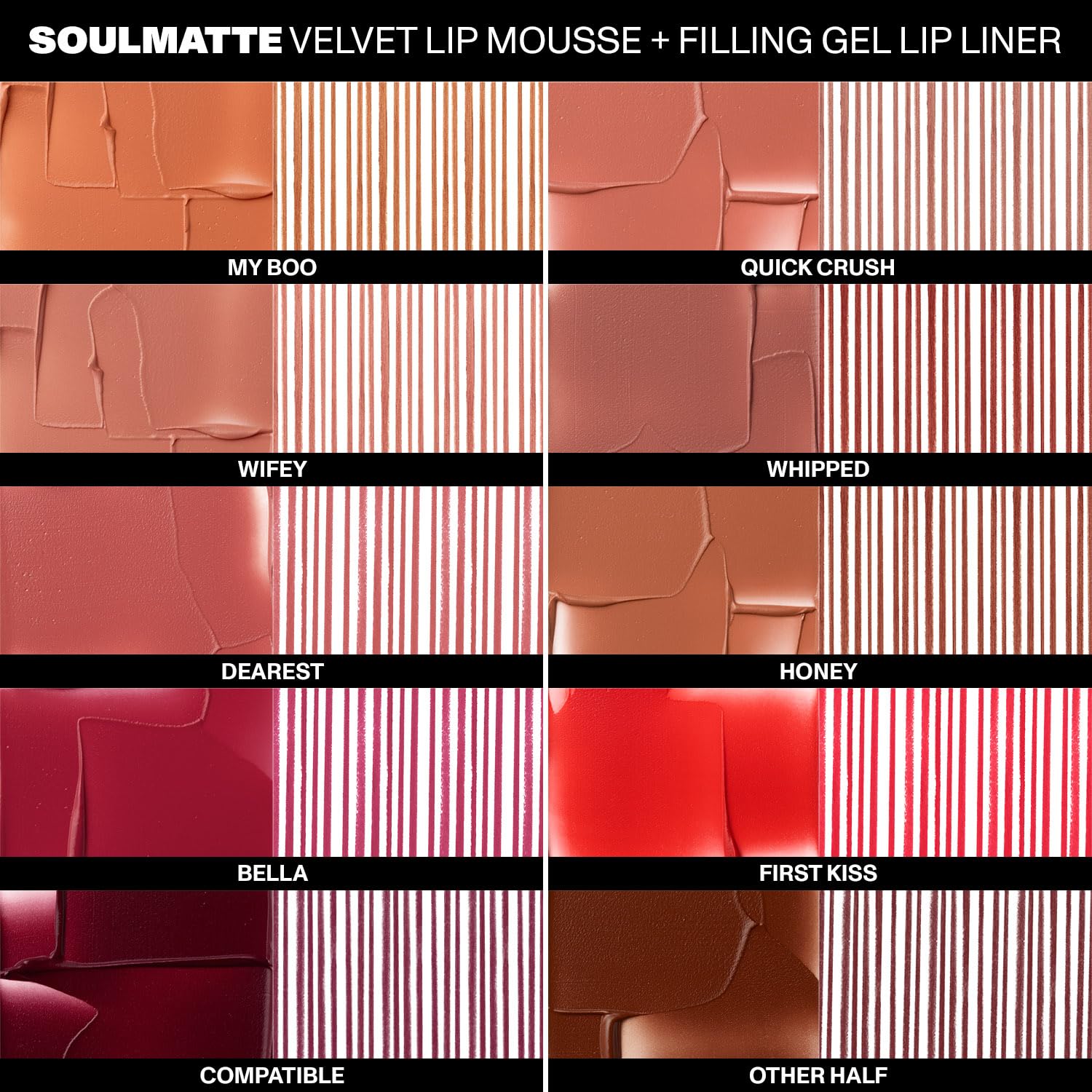 MORPHE Soulmatte gel lip liner Honey shade for defined lips with long wear.