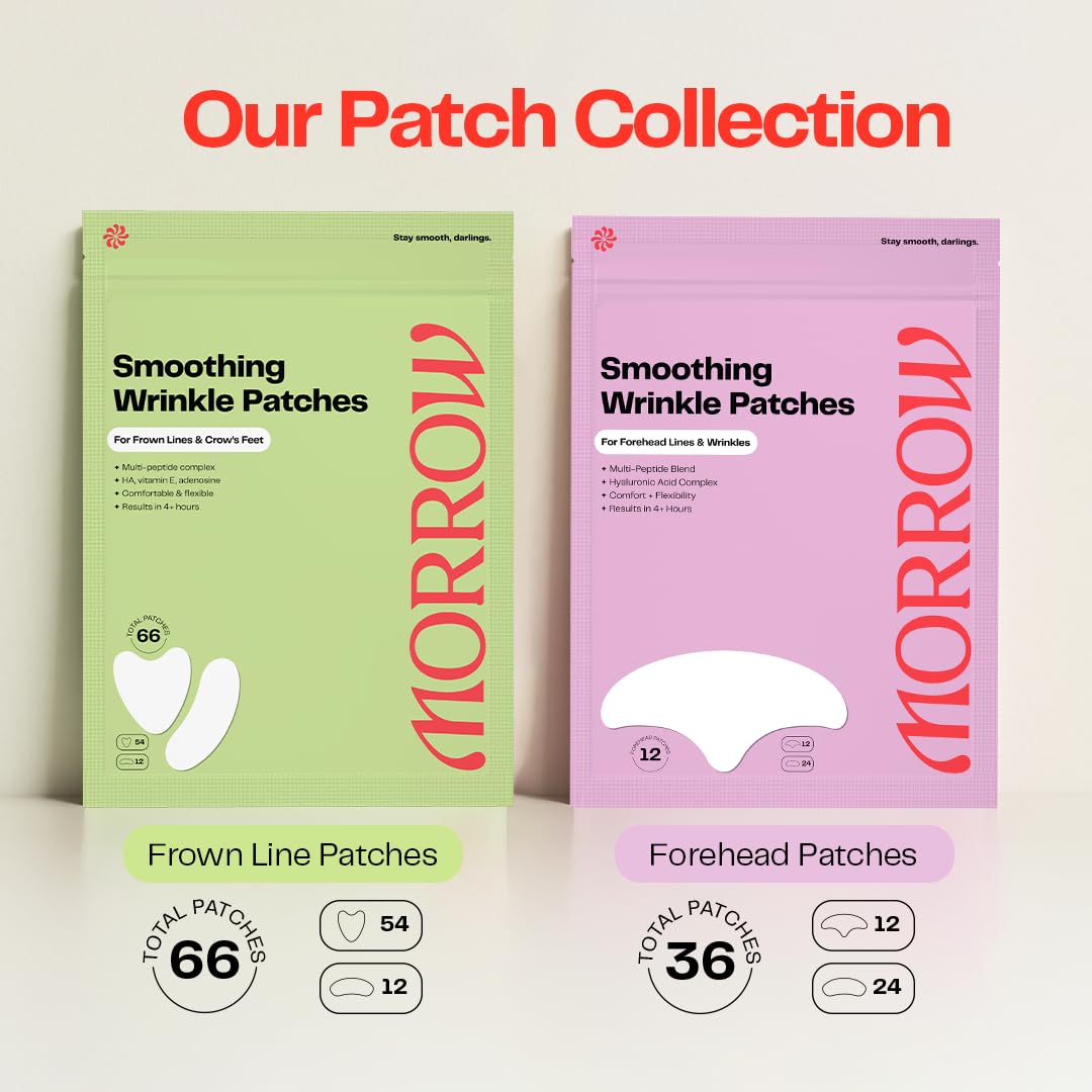 Morrow Beauty made-in-Korea forehead patches crafted with high-grade ingredients.