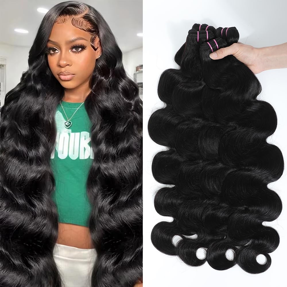 Mosari 15A cabello virgen ondulado, 18 pulgadas, ideal para peinados diarios sin enredos
