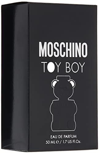 Moschino Toy Boy, botella detalle etiqueta, regalo especial para él.